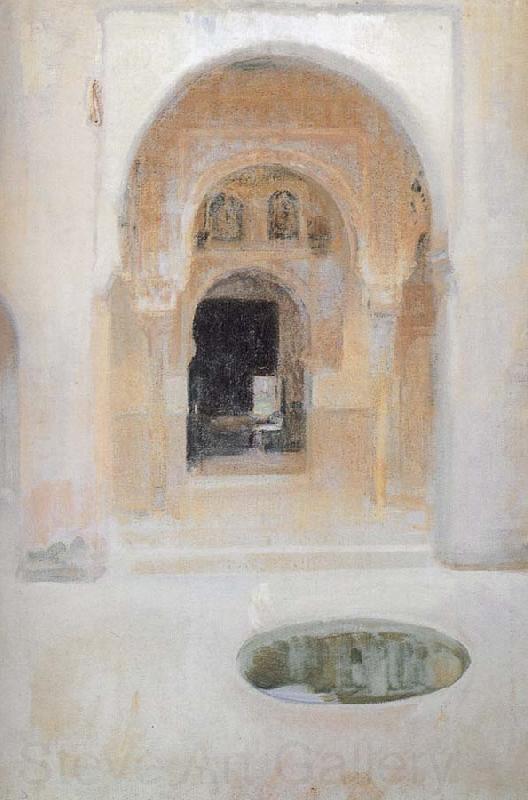 Joaquin Sorolla Sevilla Palace Spain oil painting art